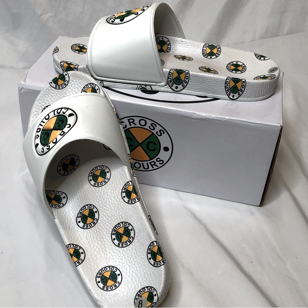 Cross Colours Women’s Slides— Size 8W